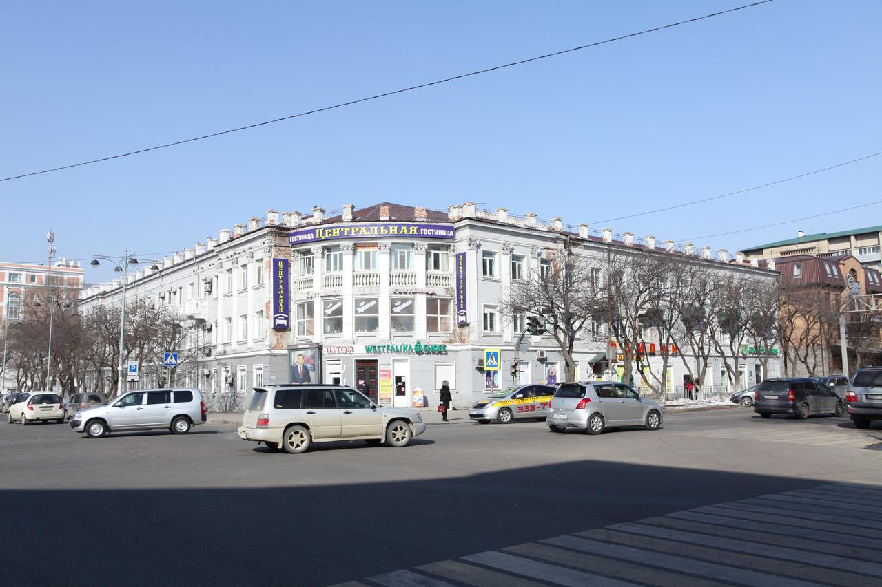 Centralnaya Hotel Ussuryjsk Zewnętrze zdjęcie